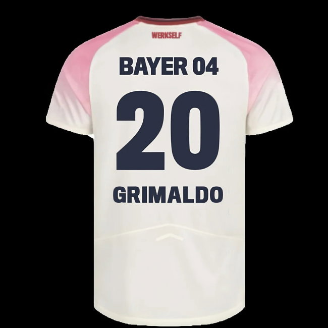 2025-2026 Bayer Leverkusen Away Shirt (Grimaldo 20)