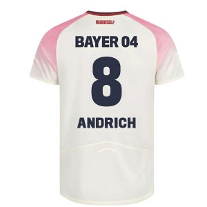 2025-2026 Bayer Leverkusen Away Shirt (Kids) (Andrich 8)