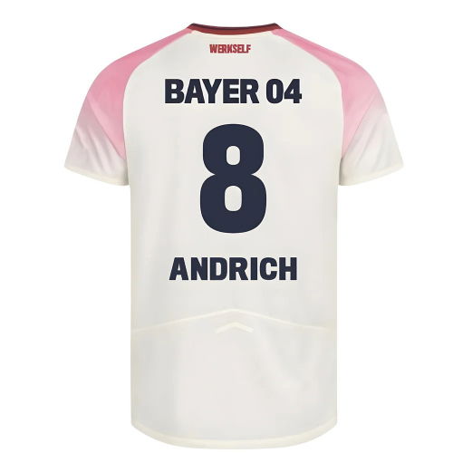 2025-2026 Bayer Leverkusen Away Shirt (Kids) (Andrich 8)