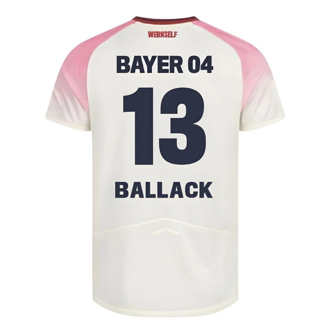 2025-2026 Bayer Leverkusen Away Shirt (Kids) (Ballack 13)