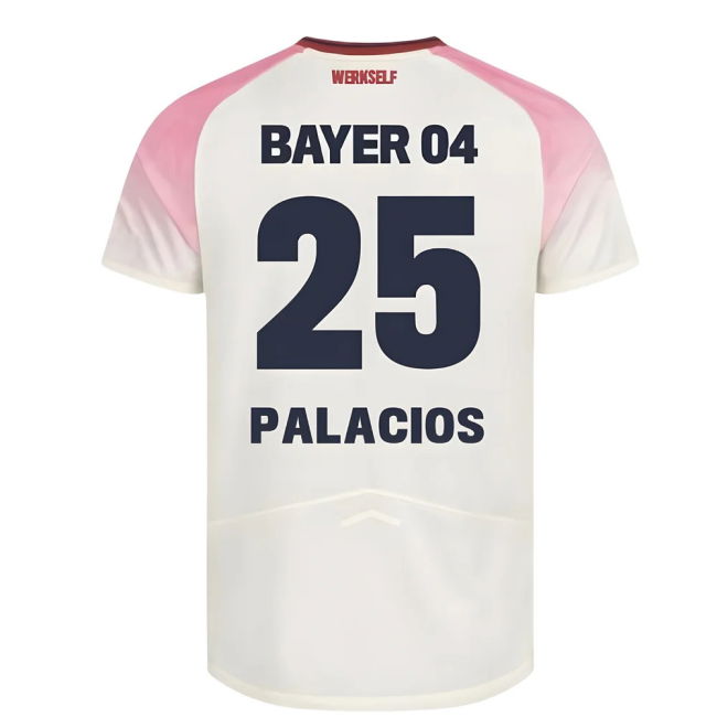2025-2026 Bayer Leverkusen Away Shirt (Kids) (Palacios 25)