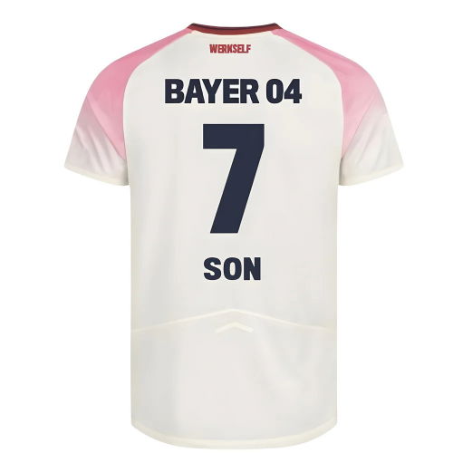 2025-2026 Bayer Leverkusen Away Shirt (Kids) (Son 7)
