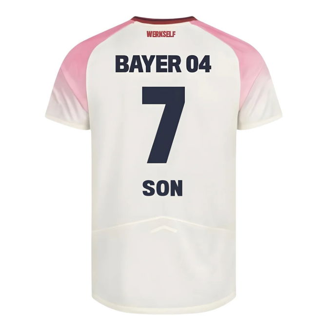 2025-2026 Bayer Leverkusen Away Shirt (Kids) (Son 7)