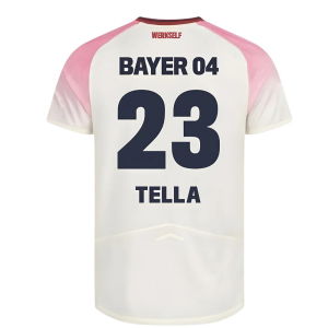 2025-2026 Bayer Leverkusen Away Shirt (Kids) (Tella 23)