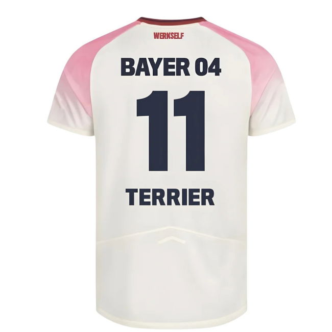 2025-2026 Bayer Leverkusen Away Shirt (Kids) (Terrier 11)
