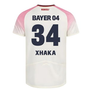 2025-2026 Bayer Leverkusen Away Shirt (Kids) (Xhaka 34)