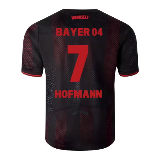 2025-2026 Bayer Leverkusen Home Shirt (Kids) (Hofmann 7)