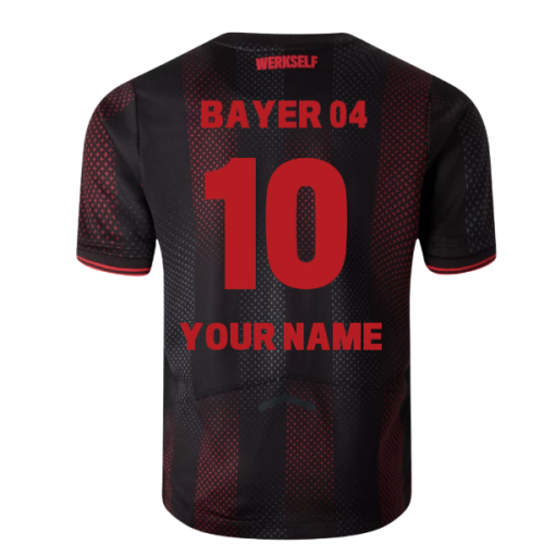 2025-2026 Bayer Leverkusen Home Shirt (Kids) (Your Name)  2025-2026 Bayer Leverkusen Home Shirt (Kids) (Your Name)