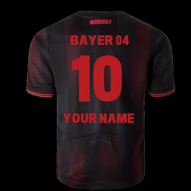 2025-2026 Bayer Leverkusen Home Shirt (Kids) (Your Name)