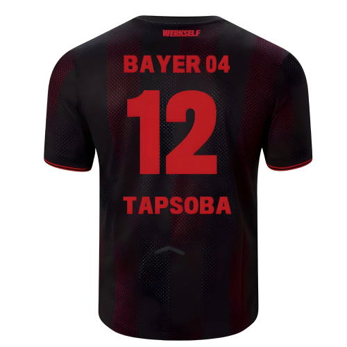 2025-2026 Bayer Leverkusen Home Shirt (Tapsoba 12)