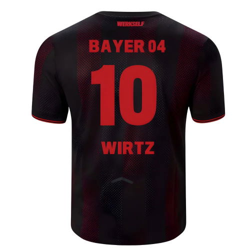 2025-2026 Bayer Leverkusen Home Shirt (Wirtz 10)