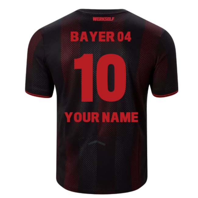 2025-2026 Bayer Leverkusen Home Shirt (Your Name)