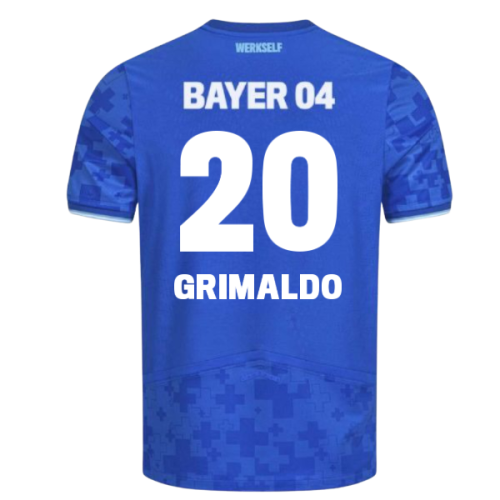 2025-2026 Bayer Leverkusen Third Shirt (Grimaldo 20)