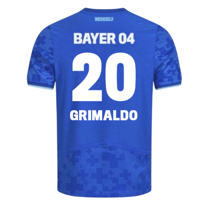 2025-2026 Bayer Leverkusen Third Shirt (Grimaldo 20)