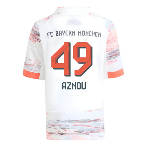 2025-2026 Bayern Munich Away Mini Kit (Aznou 49)