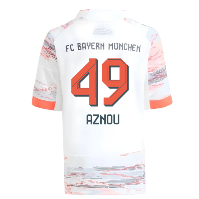 2025-2026 Bayern Munich Away Mini Kit (Aznou 49)