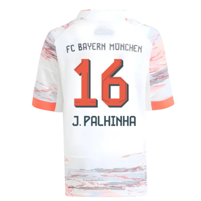2025-2026 Bayern Munich Away Mini Kit (J. Palhinha 16)