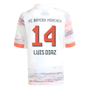 2025-2026 Bayern Munich Away Mini Kit (Luis Diaz 14)
