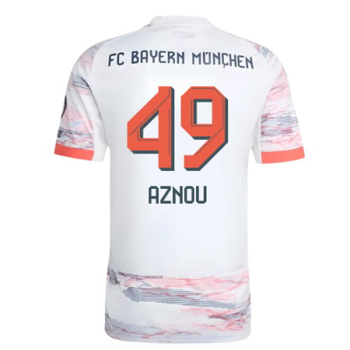 2025-2026 Bayern Munich Away Shirt (Aznou 49)