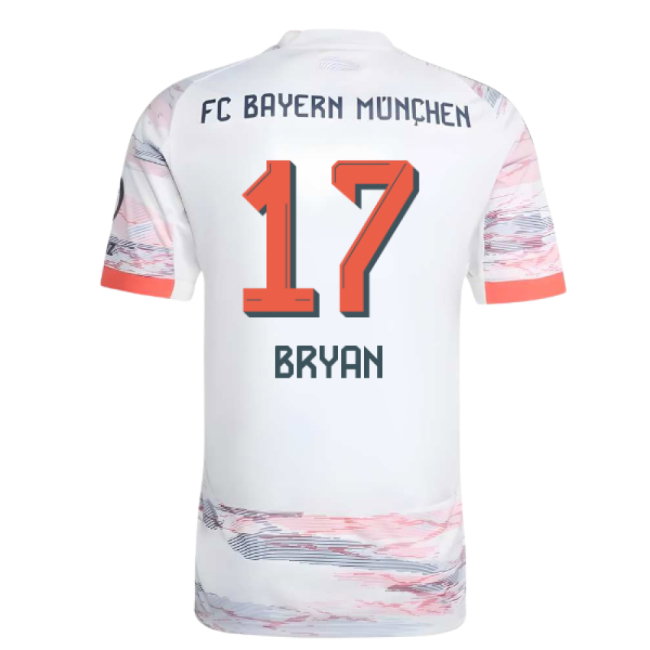 2025-2026 Bayern Munich Away Shirt (Bryan 17)