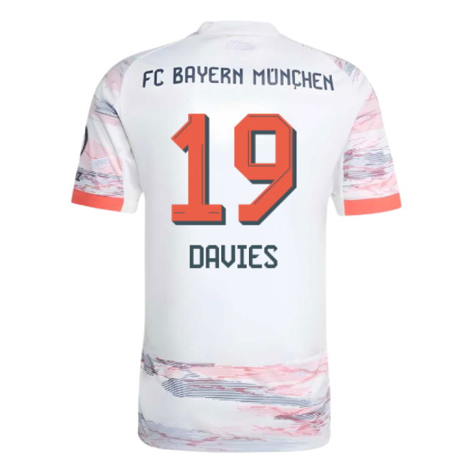 2025-2026 Bayern Munich Away Shirt (Davies 19)