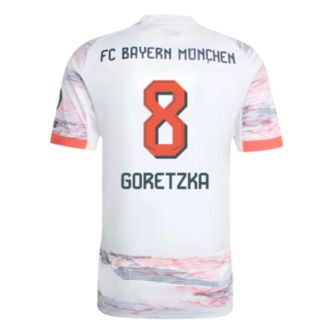 2025-2026 Bayern Munich Away Shirt (Goretzka 8)