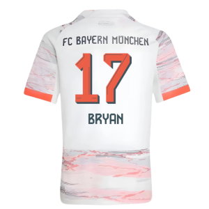 2025-2026 Bayern Munich Away Shirt (Kids) (Bryan 17)