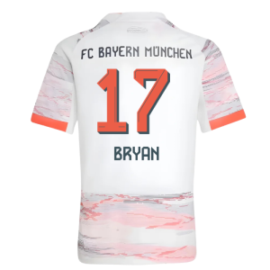 2025-2026 Bayern Munich Away Shirt (Kids) (Bryan 17)