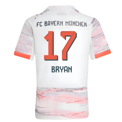 2025-2026 Bayern Munich Away Shirt (Kids) (Bryan 17)