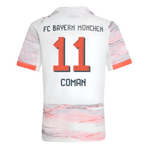2025-2026 Bayern Munich Away Shirt (Kids) (Coman 11)