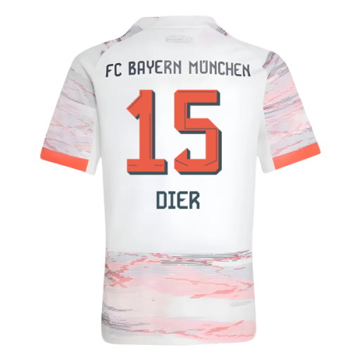 2025-2026 Bayern Munich Away Shirt (Kids) (Dier 15)