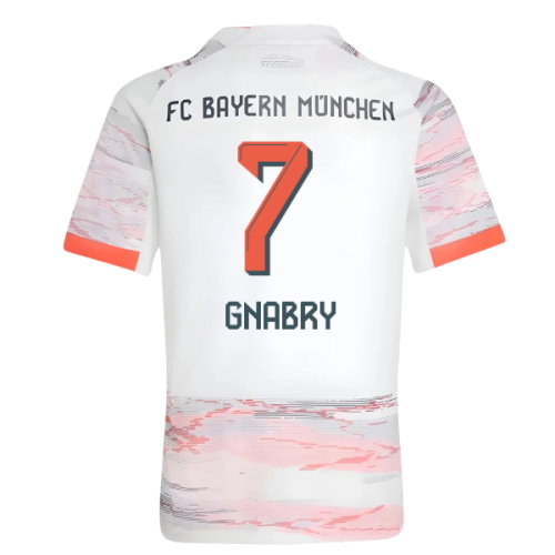 2025-2026 Bayern Munich Away Shirt (Kids) (Gnabry 7)