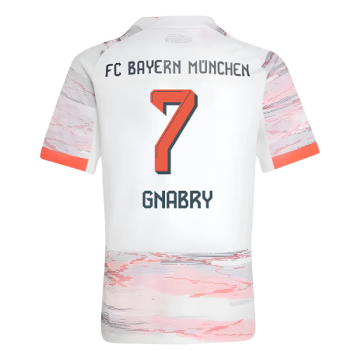 2025-2026 Bayern Munich Away Shirt (Kids) (Gnabry 7)