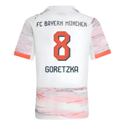 2025-2026 Bayern Munich Away Shirt (Kids) (Goretzka 8)