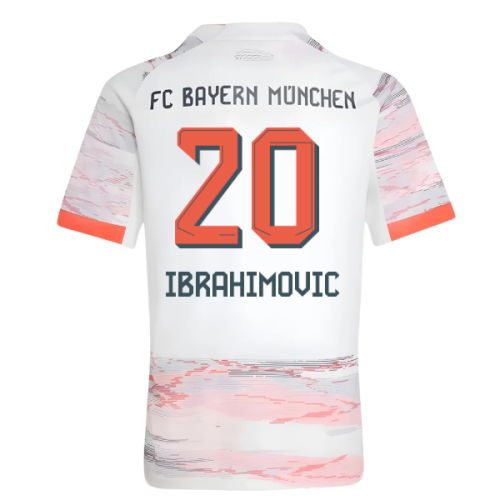 2025-2026 Bayern Munich Away Shirt (Kids) (Ibrahimovic 20) 2025-2026 Bayern Munich Away Shirt (Kids) (Ibrahimovic 20)