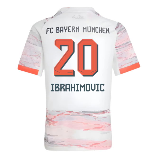 2025-2026 Bayern Munich Away Shirt (Kids) (Ibrahimovic 20)