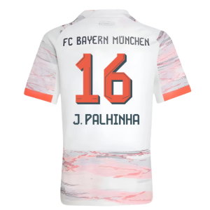 2025-2026 Bayern Munich Away Shirt (Kids) (J. Palhinha 16)