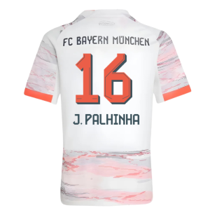 2025-2026 Bayern Munich Away Shirt (Kids) (J. Palhinha 16)