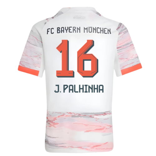2025-2026 Bayern Munich Away Shirt (Kids) (J. Palhinha 16)