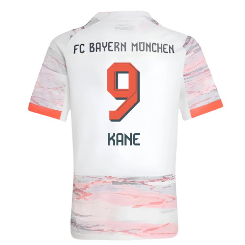 2025-2026 Bayern Munich Away Shirt (Kids) (Kane 9)