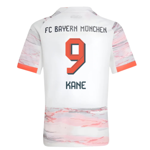 2025-2026 Bayern Munich Away Shirt (Kids) (Kane 9) 2025-2026 Bayern Munich Away Shirt (Kids) (Kane 9)