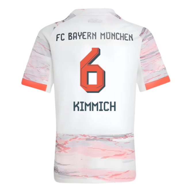 2025-2026 Bayern Munich Away Shirt (Kids) (Kimmich 6)