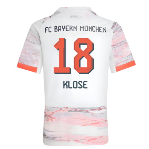 2025-2026 Bayern Munich Away Shirt (Kids) (Klose 18)