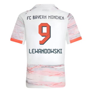 2025-2026 Bayern Munich Away Shirt (Kids) (Lewandowski 9)