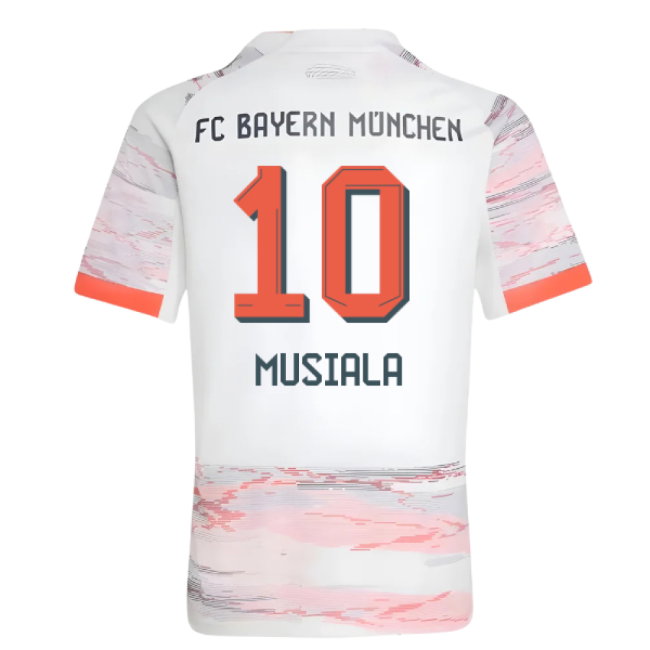 2025-2026 Bayern Munich Away Shirt (Kids) (Musiala 10)