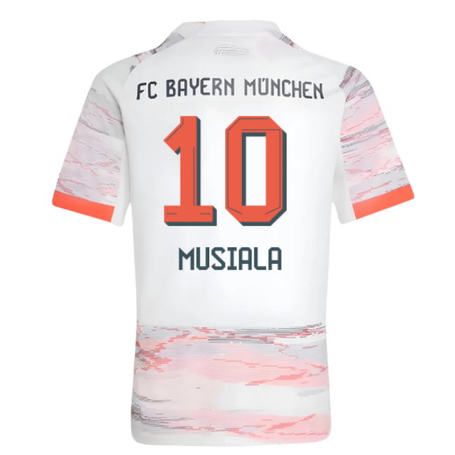 2025-2026 Bayern Munich Away Shirt (Kids) (Musiala 10)