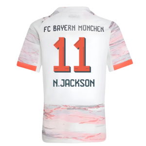 2025-2026 Bayern Munich Away Shirt (Kids) (N.Jackson 11)