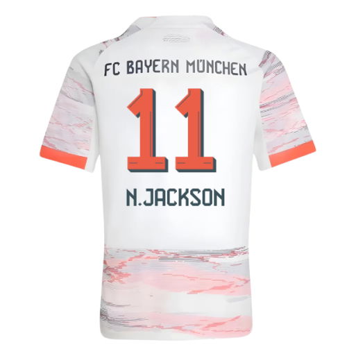 2025-2026 Bayern Munich Away Shirt (Kids) (N.Jackson 11)