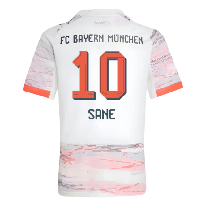 2025-2026 Bayern Munich Away Shirt (Kids) (Sane 10)