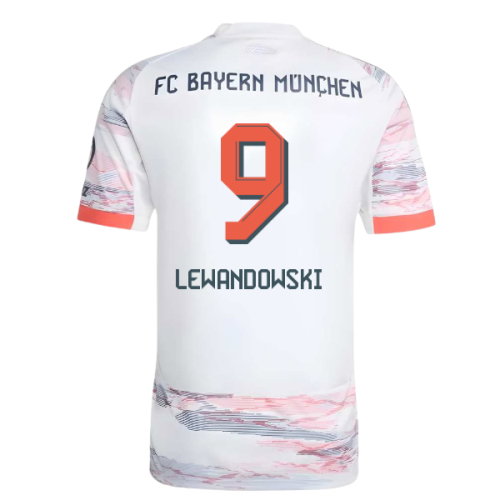 2025-2026 Bayern Munich Away Shirt (Lewandowski 9)